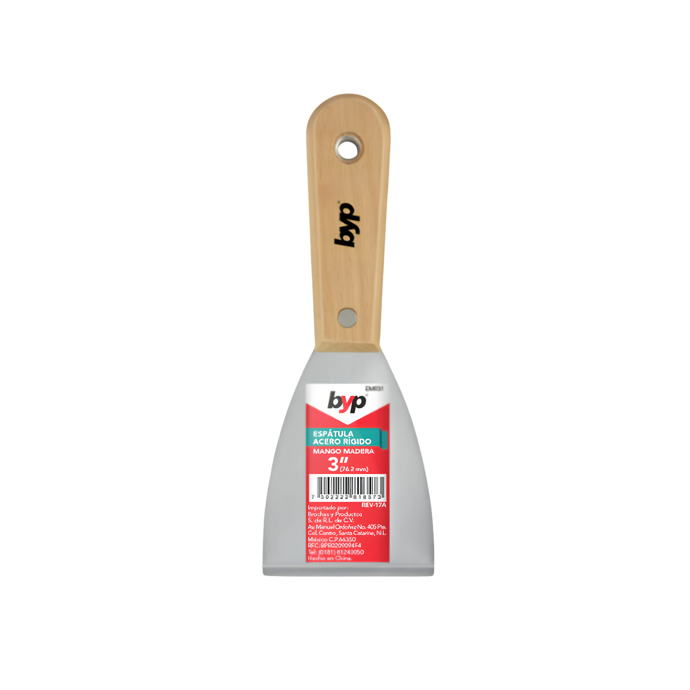 ESPATULA RIGIDA MANGO MADERA 3