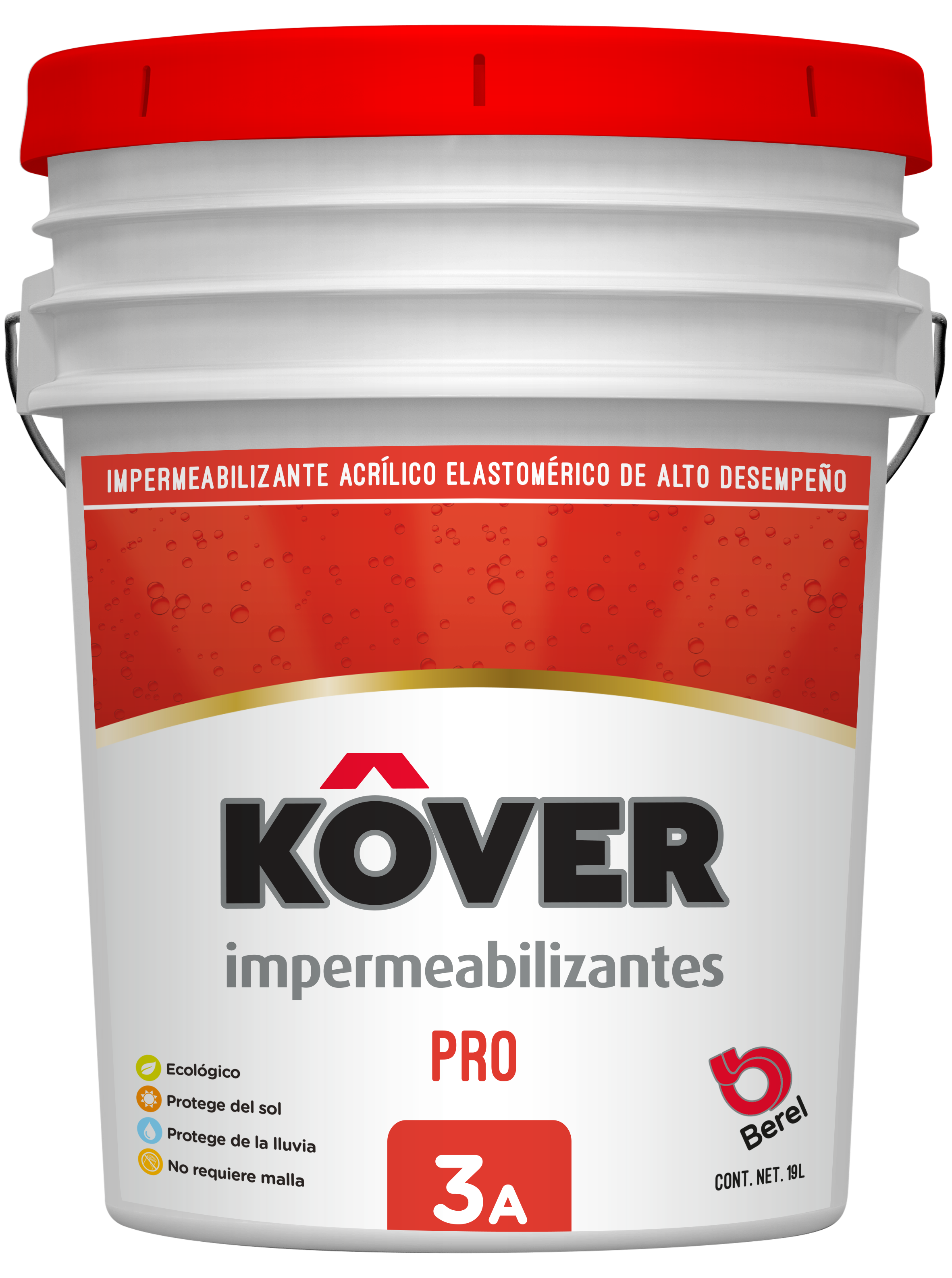 IMPERMEABILIZANTE KOVER PRO 3 AÑOS